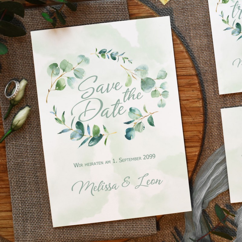 Save-the-Date Karten Hochzeit