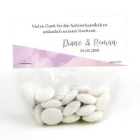 Bonbonierenset für die Gastgeschenke zur Hochzeit "Diane & Roman"