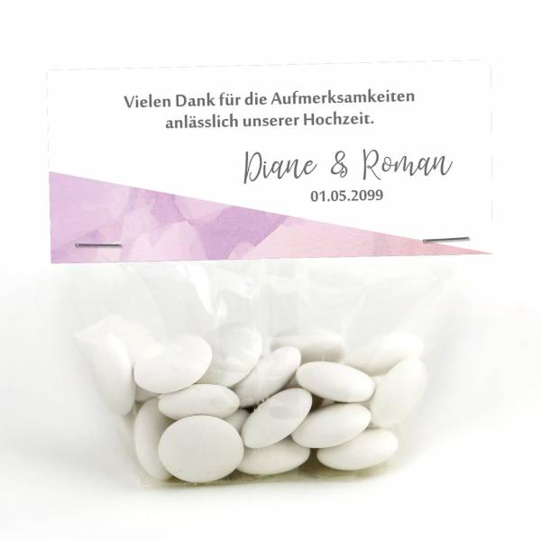 Bonbonierenset für die Gastgeschenke zur Hochzeit "Diane & Roman"