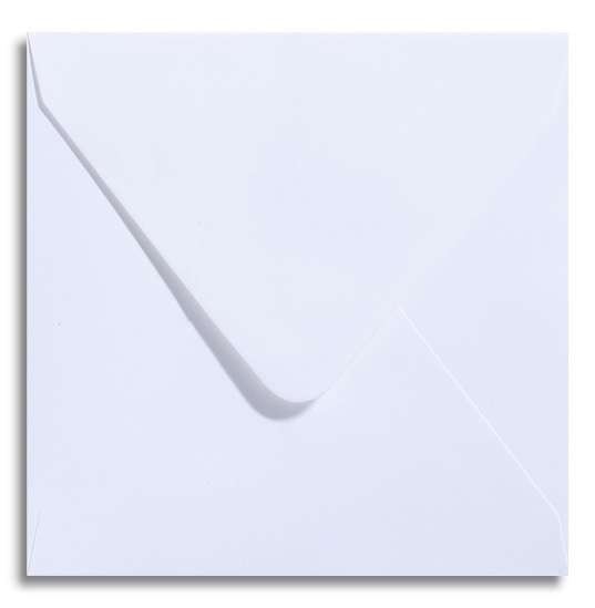 Briefumschlag weiß 14 x 14 cm