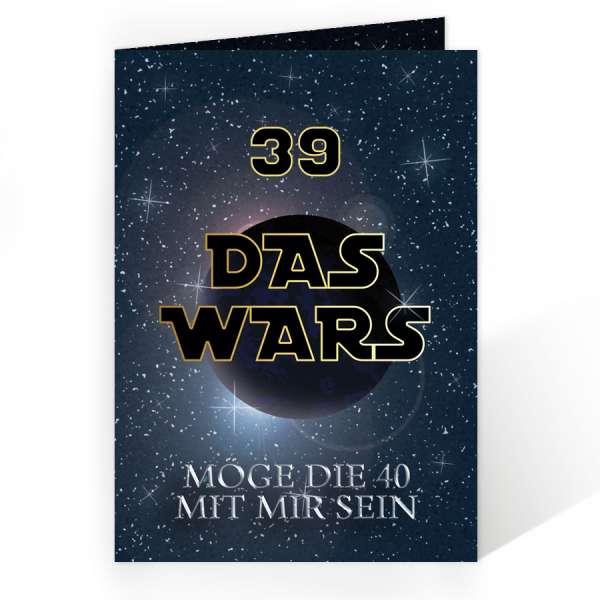 Einladungen Geburtstag DASWARS