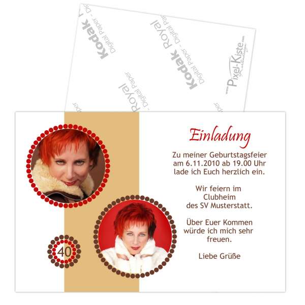 Einladungen Geburtstag