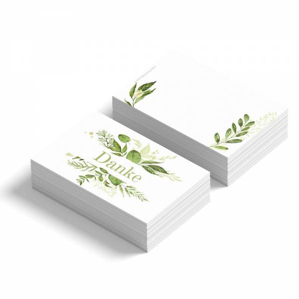 Geschenkanhänger zur Hochzeit Greenery Wedding online kaufen