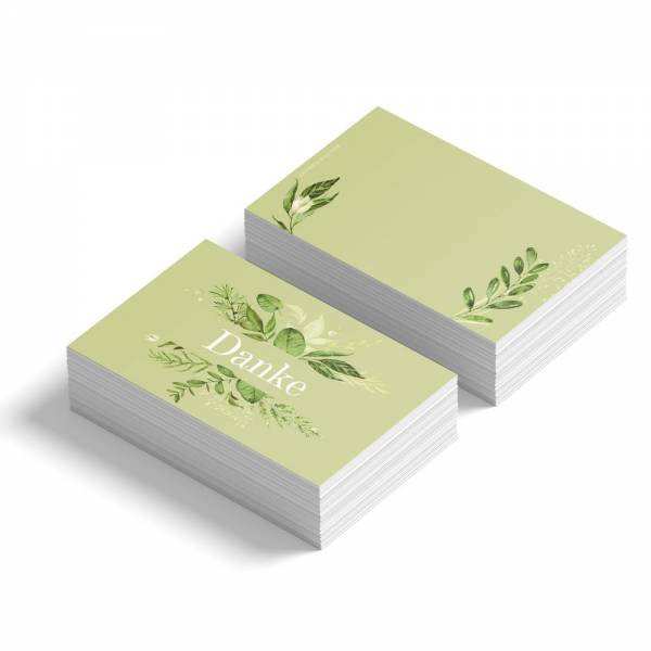 Geschenkanhänger für die Hochzeit Greenery Wedding bestellen