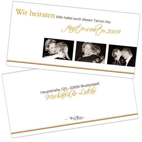 Save-the-Date Hochzeitskarten