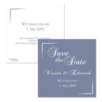 Save-the-Date-Karten zur Hochzeit Hochzeitspapeterie